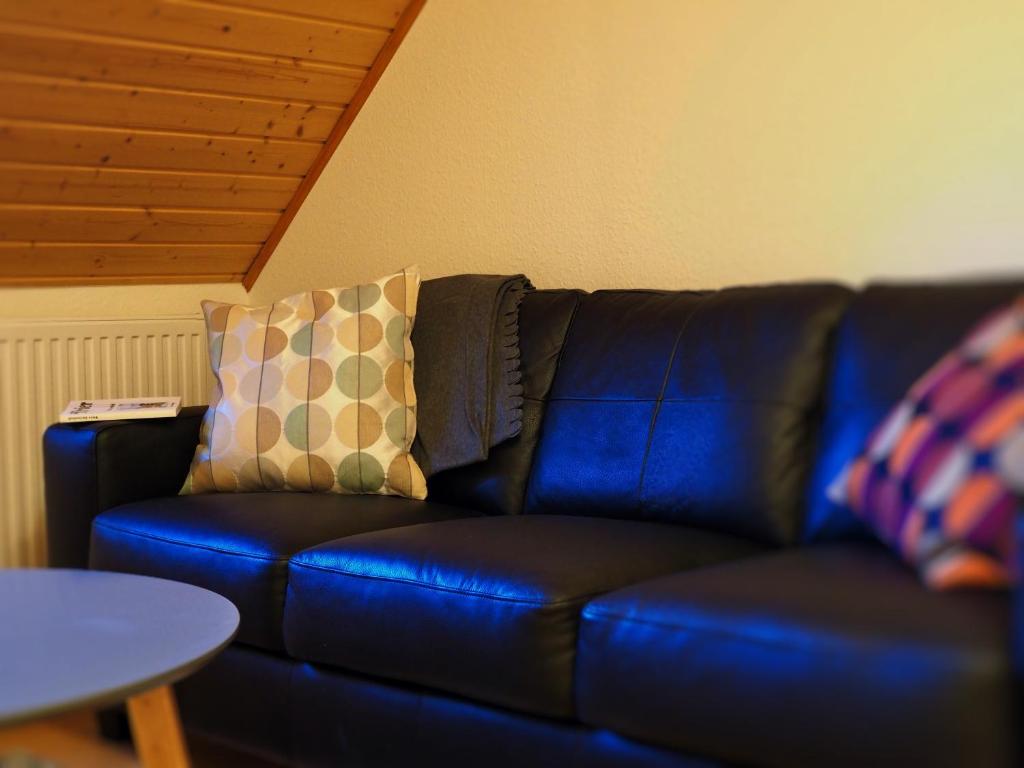 Posezení v ubytování Scherfsmühle am Mühlbach