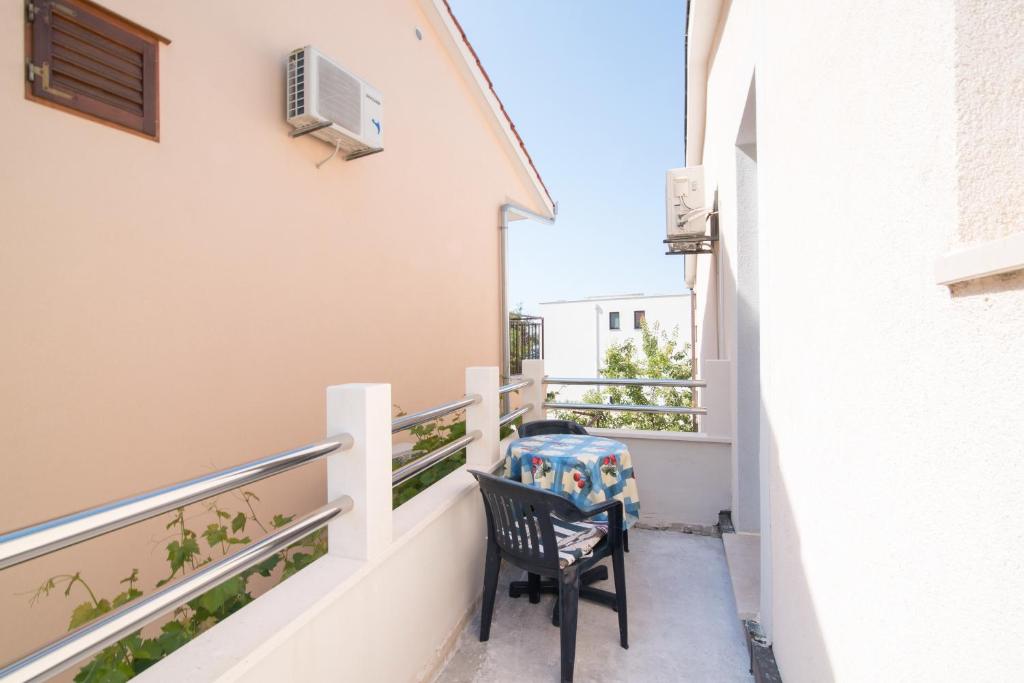 Balkón nebo terasa v ubytování Studio Apartment Brela