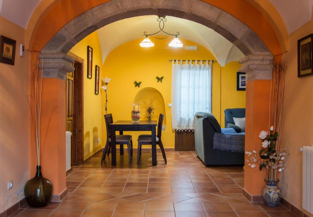 Posedenie v ubytovaní Casa Rural El Fuentarro