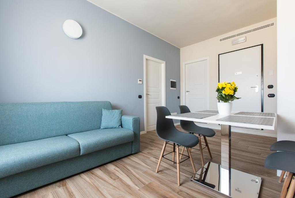 Posezení v ubytování Aparthotel Isola