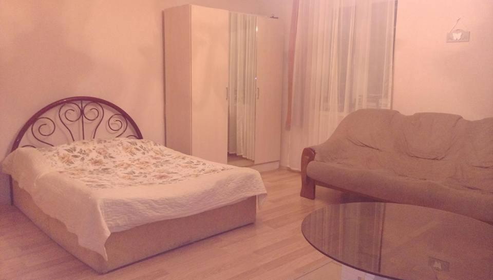 Postel nebo postele na pokoji v ubytování Guest House Liana