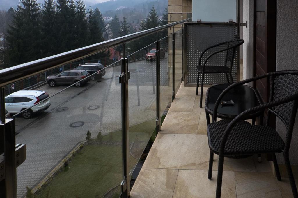 Výhľad na hory alebo výhľad na hory priamo z apartmánu