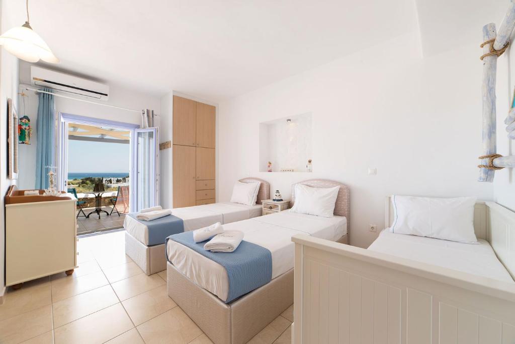 Posteľ alebo postele v izbe v ubytovaní Crystal Villa I