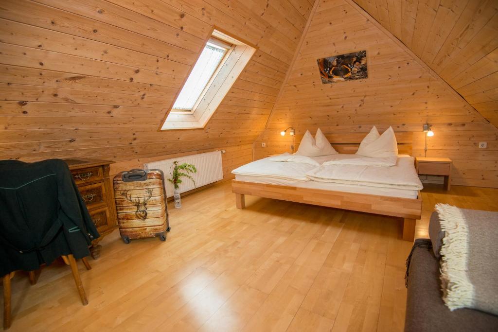 Postel nebo postele na pokoji v ubytování Walcherhof