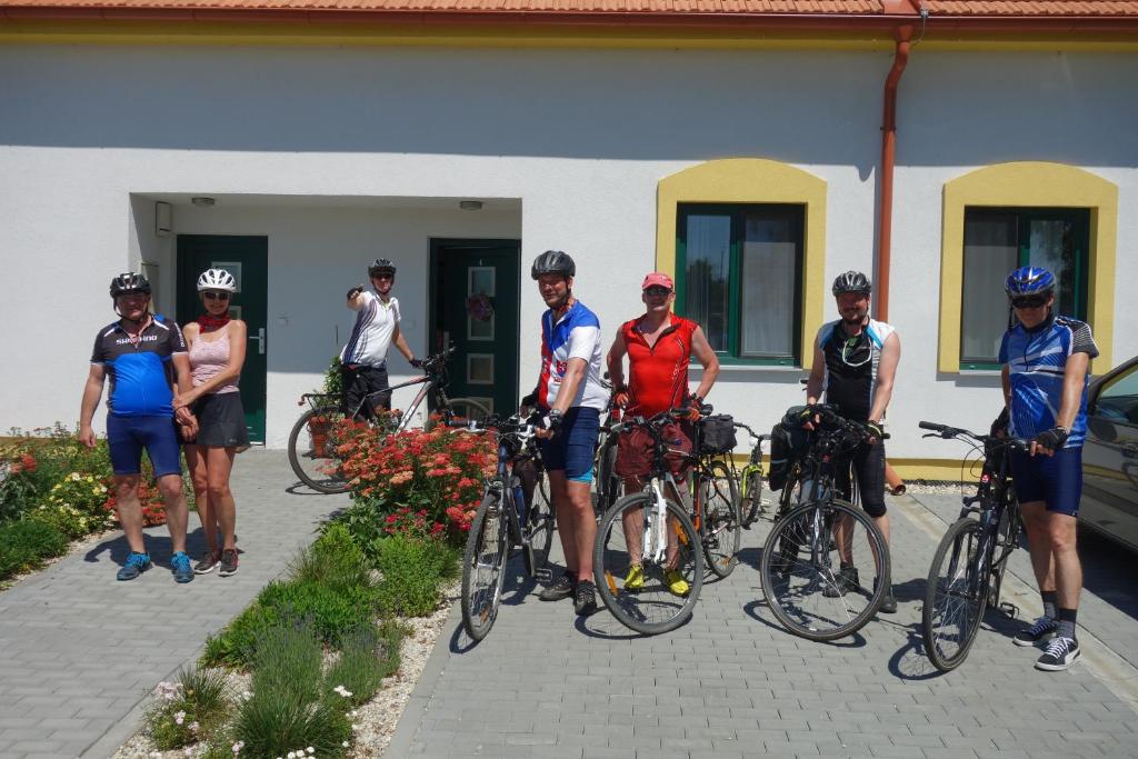 Jízda na kole v ubytování Lednicko-valtický apartmán nebo okolí