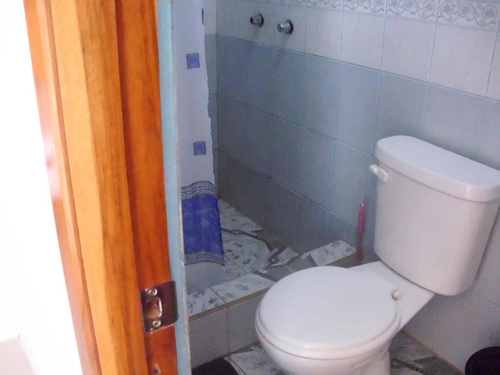 Koupelna v ubytování Hostal Alcazaba