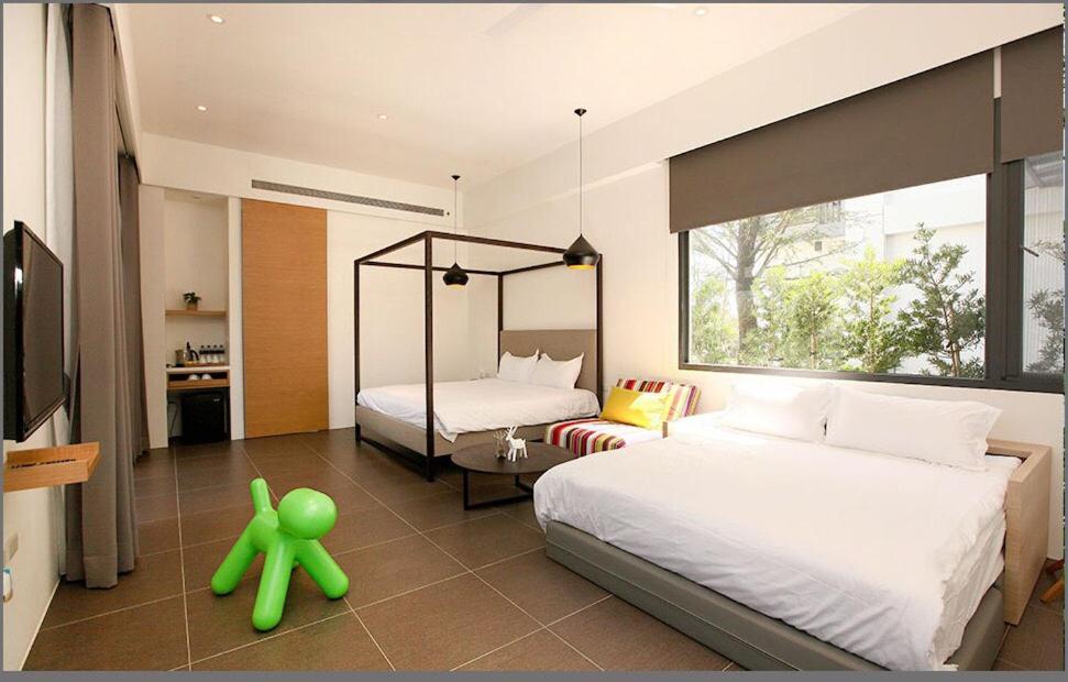 Lovely Pond Hostel - Chambre Quadruple Avec Salle De Bain