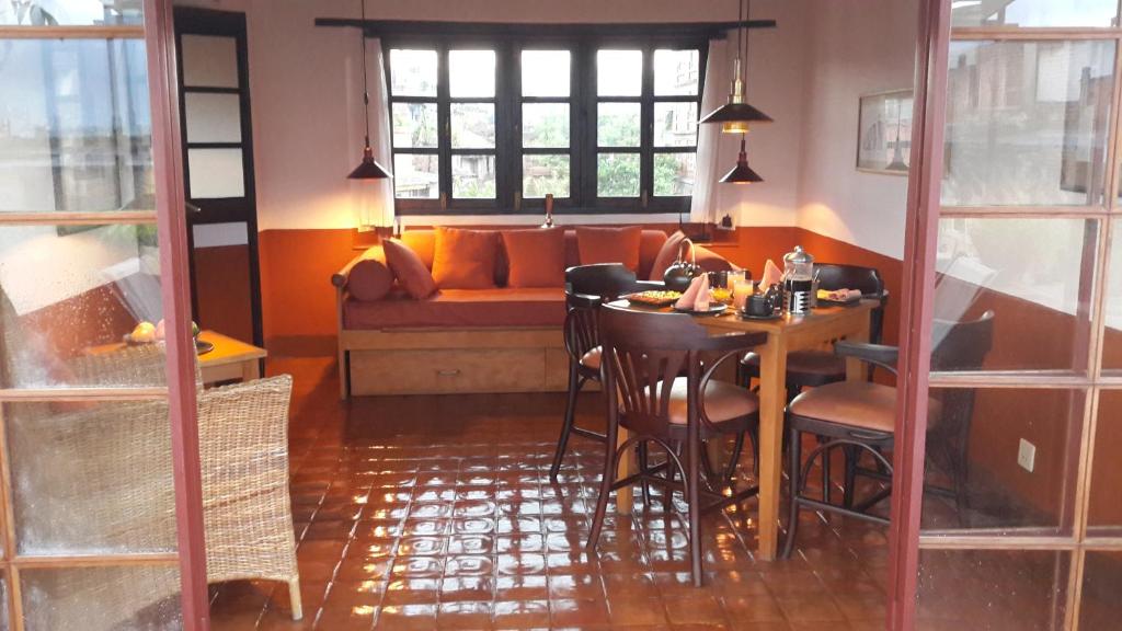 Posezení v ubytování Milla Guesthouse Bhaktapur