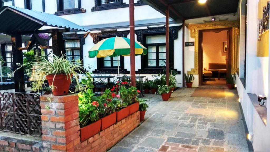 Budova, kde se hotel nachází