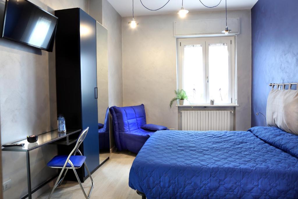 Postel nebo postele na pokoji v ubytování B&B SanRock
