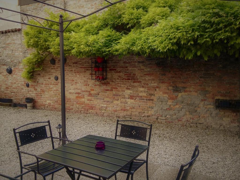 Patio nebo venkovní prostory v ubytování Relais Alcova del Doge