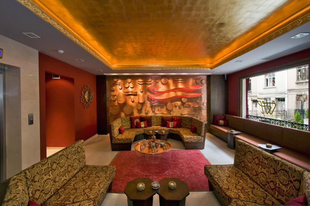 Posezení v ubytování Ferman Hotel Old City -Special Category