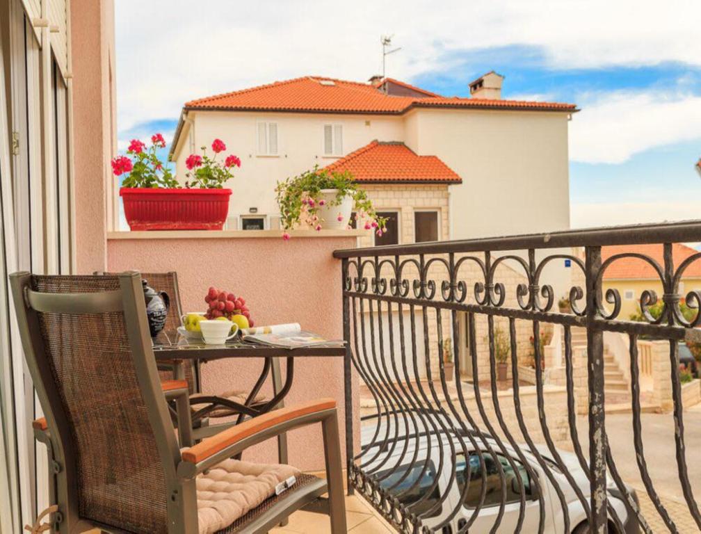 Balkón nebo terasa v ubytování La Vita e Bella Apartment