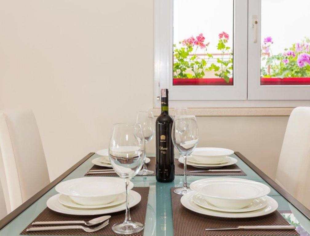 Nápoje v ubytování La Vita e Bella Apartment