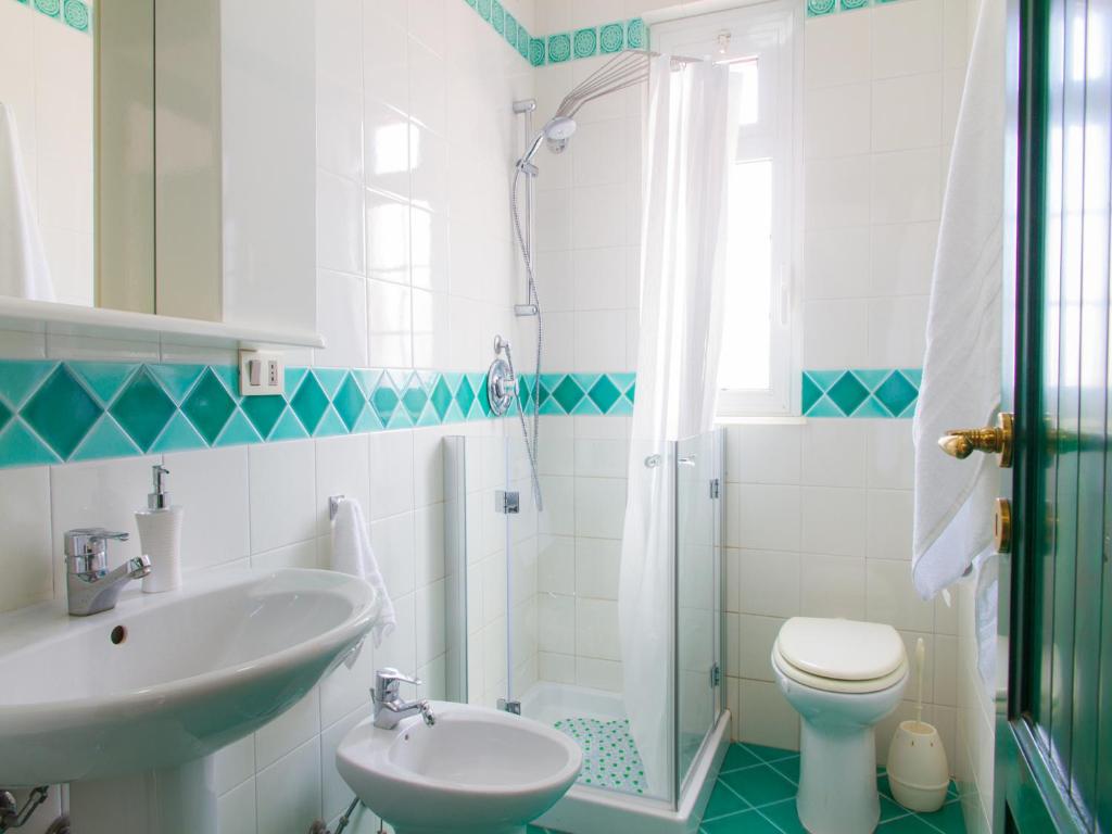 Łazienka w obiekcie Gelso Bianco Apartments