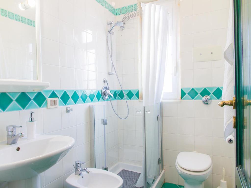 Łazienka w obiekcie Gelso Bianco Apartments