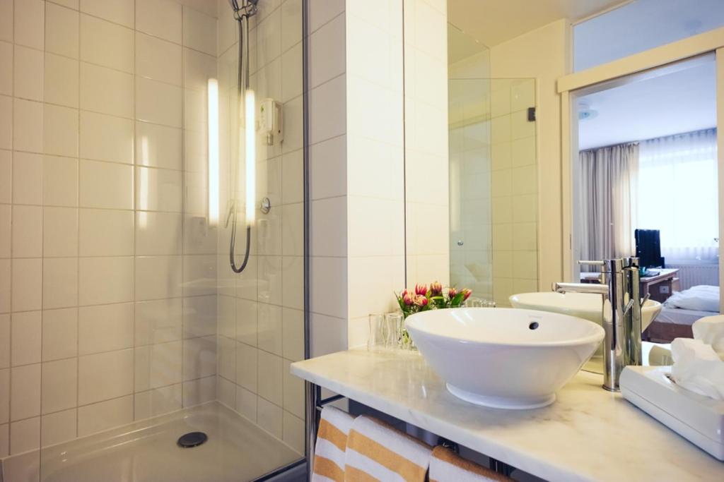Un baño de Gästehaus Klinglhuber