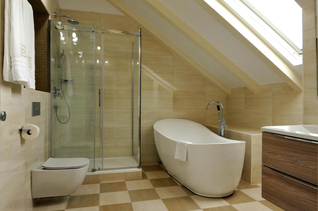 Koupelna v ubytování Bajamonti 5 Luxury Rooms