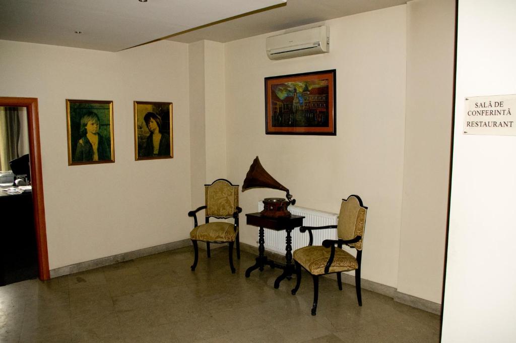 Posezení v ubytování Hotel Seven