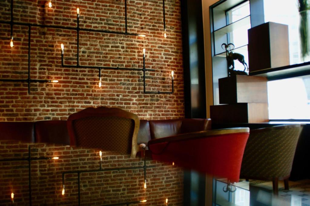Posezení v ubytování Hotel Van Belle