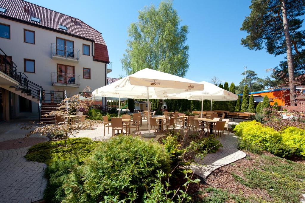 Zahrada ubytování Puchacz - Spa