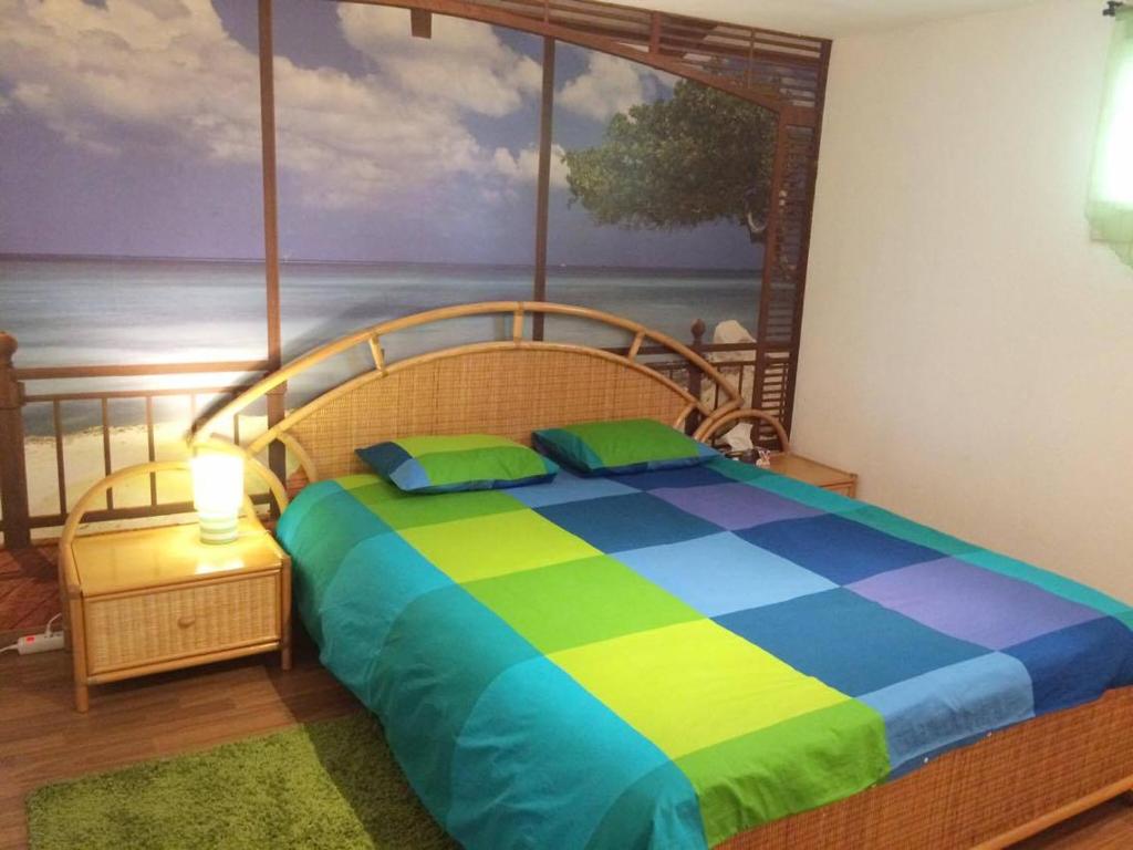 Postel nebo postele na pokoji v ubytování Morges House