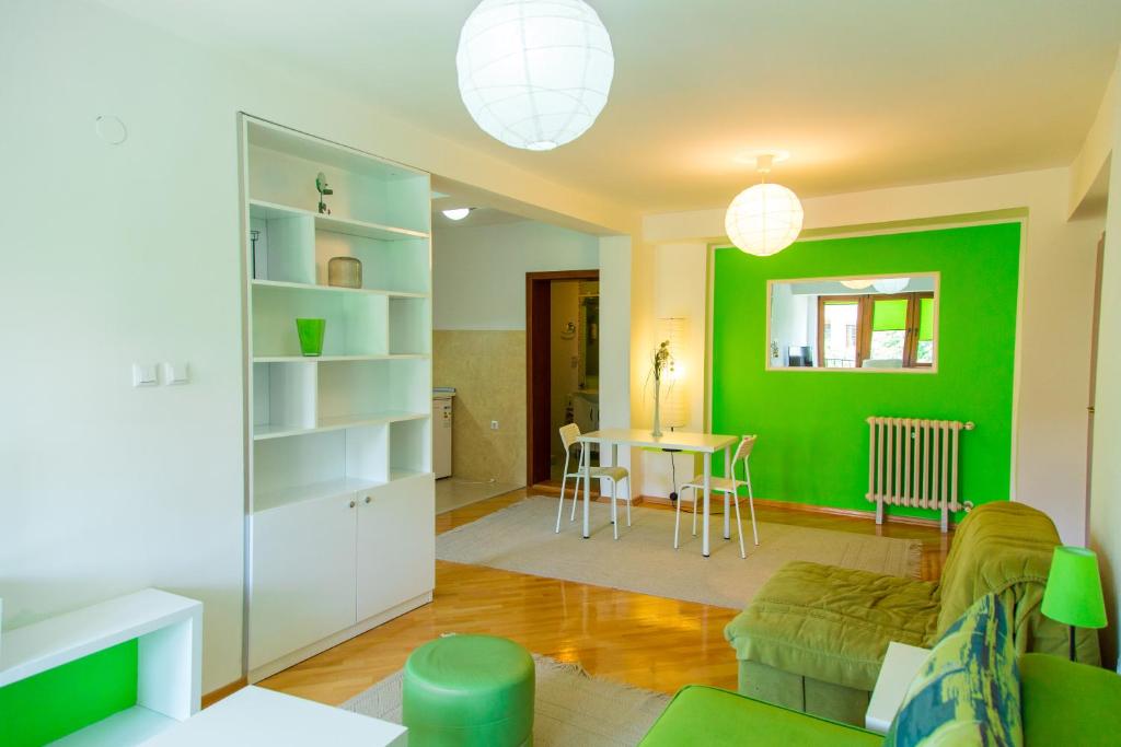 Posezení v ubytování Hotel Pine