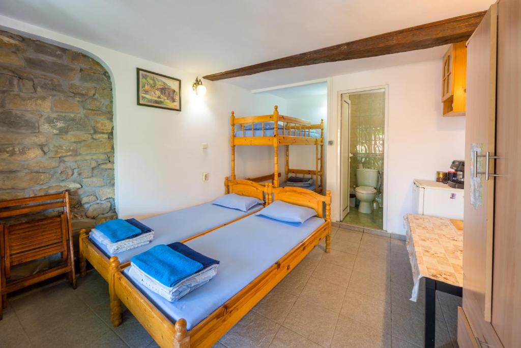 Postel nebo postele na pokoji v ubytování Hostel Pashov