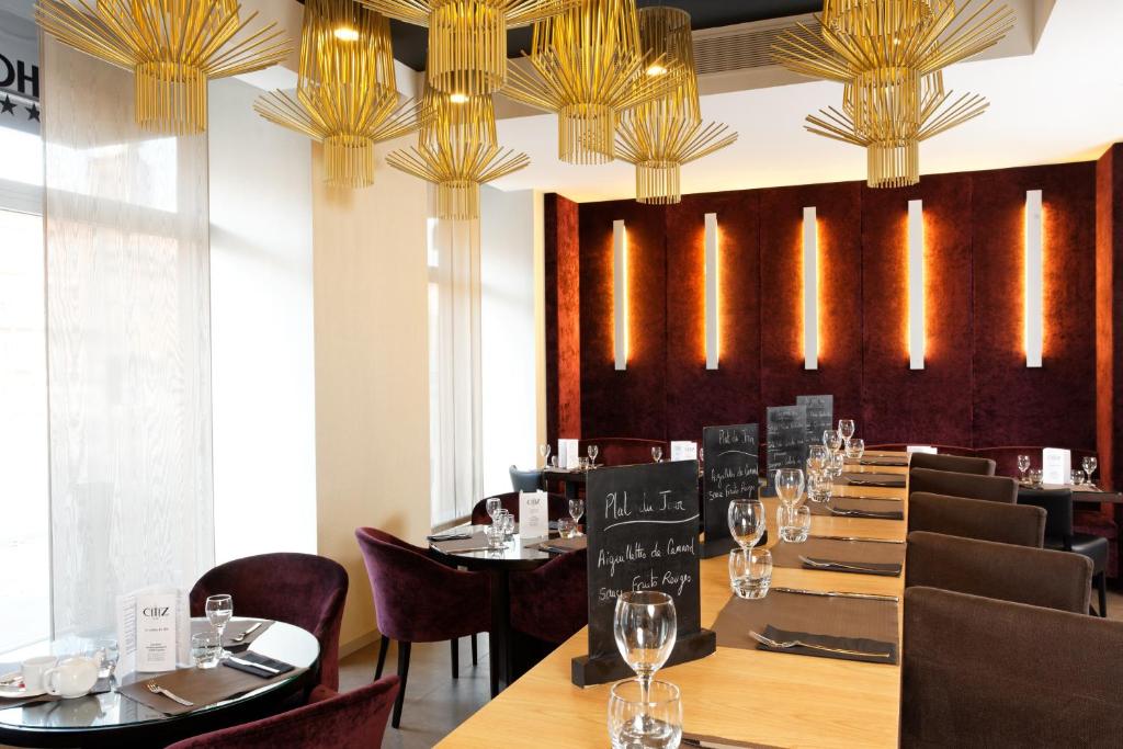 Restaurace v ubytování Citiz Hotel
