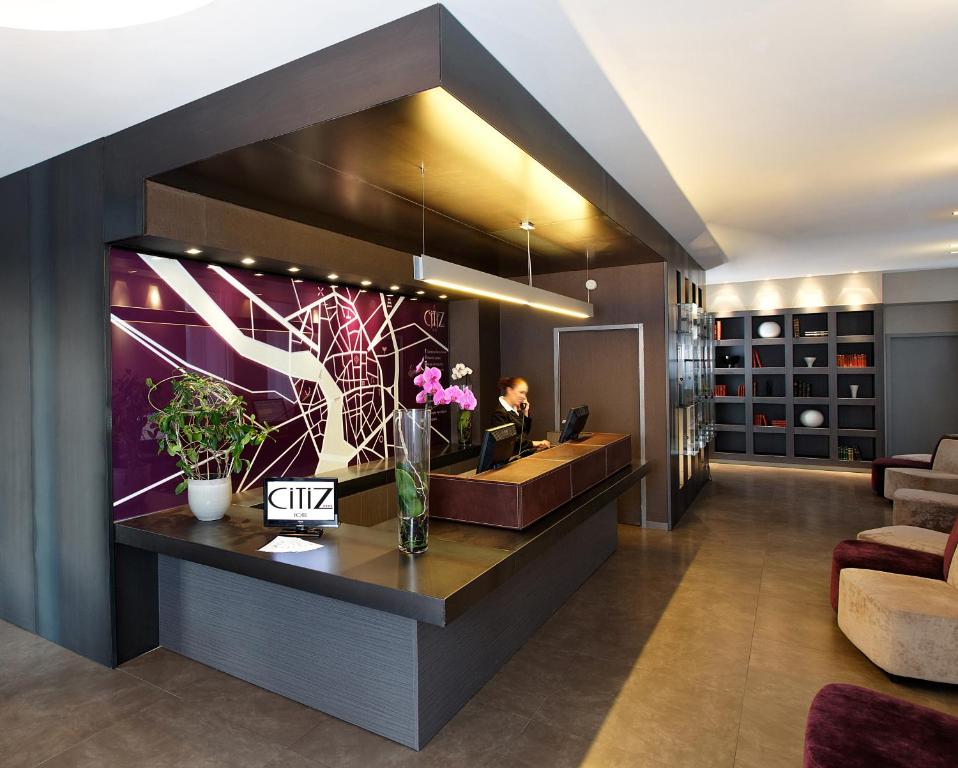 Posezení v ubytování Citiz Hotel