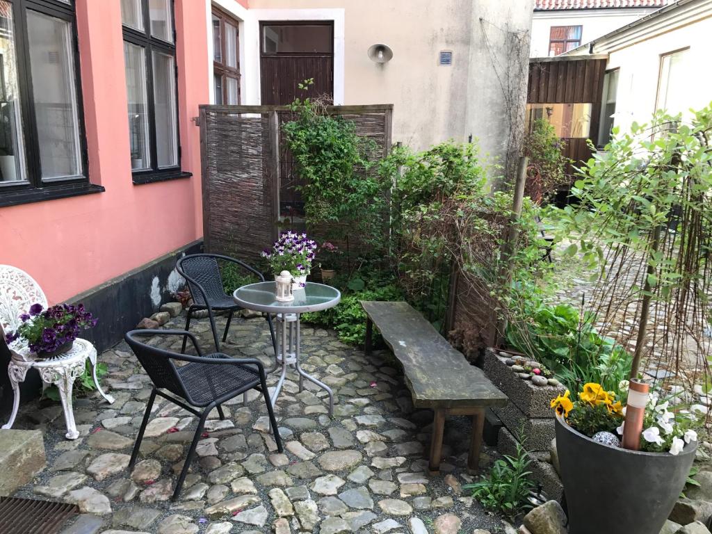 Zahrada ubytování Gamla Stan Simrishamn