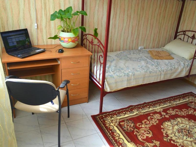 Postel nebo postele na pokoji v ubytování Centre Hostel