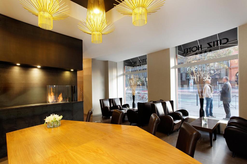 Posezení v ubytování Citiz Hotel