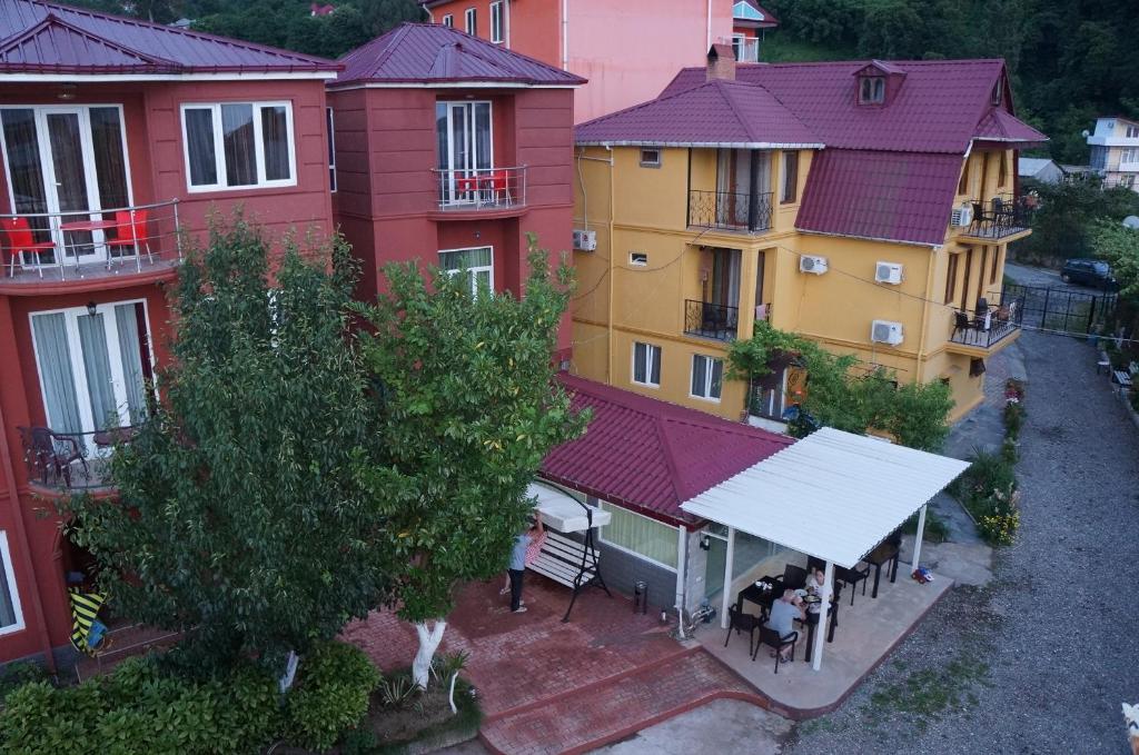 Budova, kde se penzion nachází