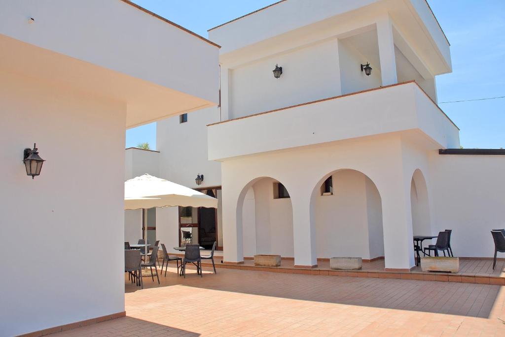Balkón nebo terasa v ubytování Hotel Costa Blu