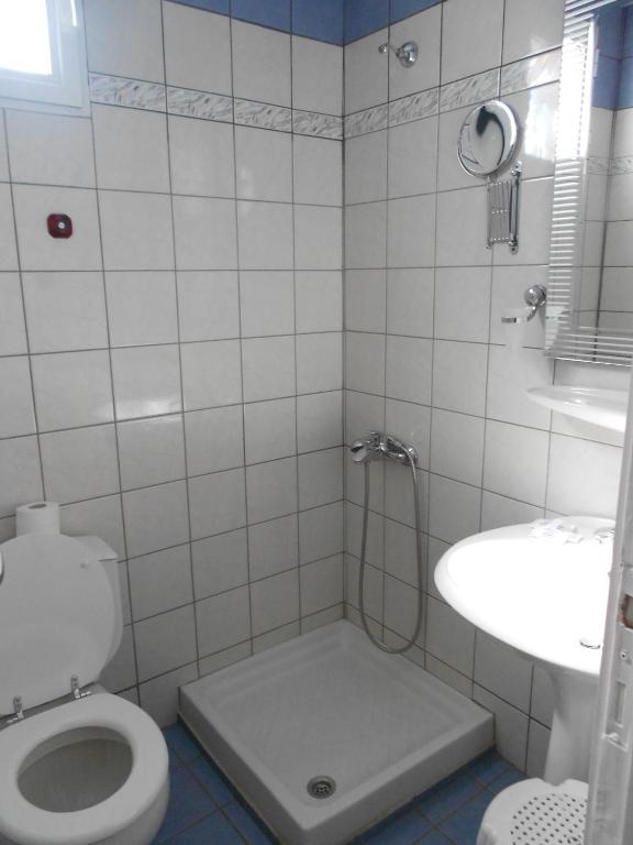 Vannituba majutusasutuses Hotel Admitos
