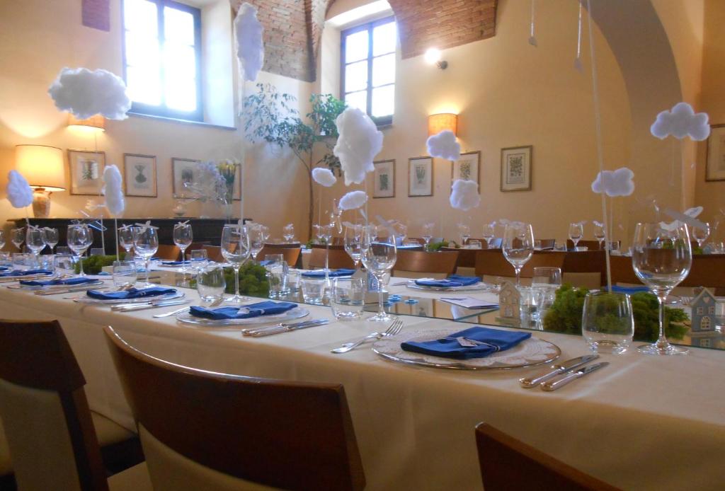 Restaurace v ubytování Lo Spedalicchio