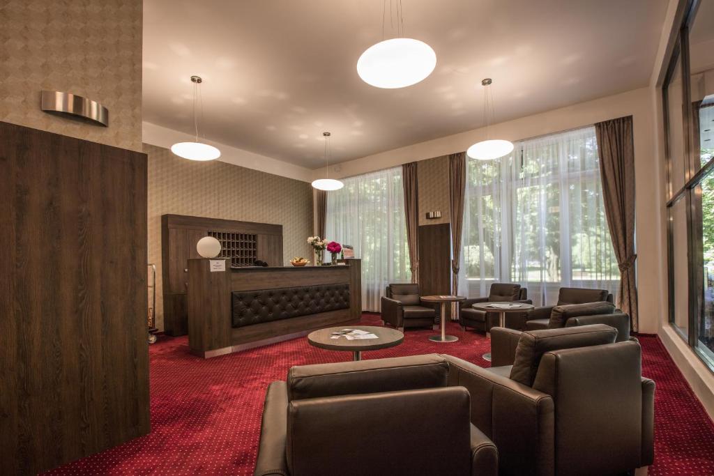 Un lugar para sentarse en Hotel Bellevue Tlapak