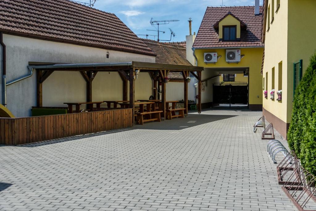 Budova, kde se penzion nachází