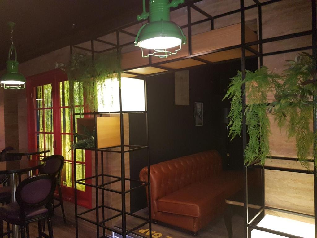 Posezení v ubytování Hotel de Charme