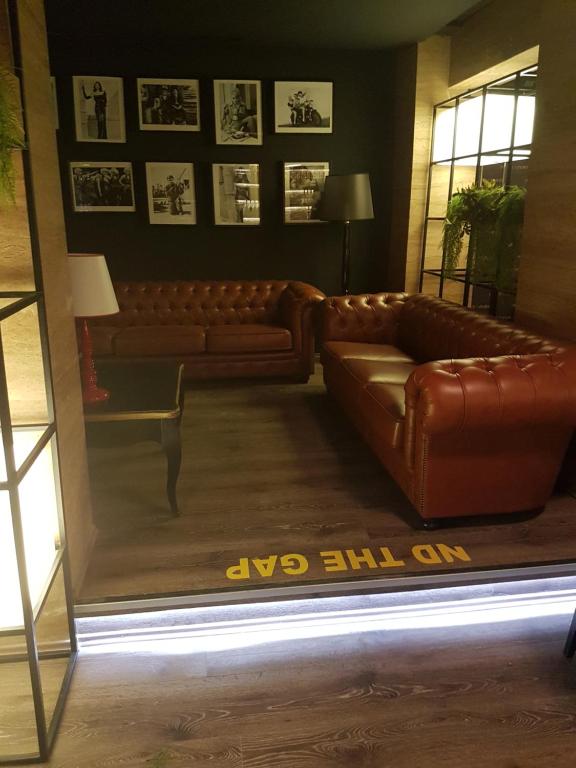 Posezení v ubytování Hotel de Charme