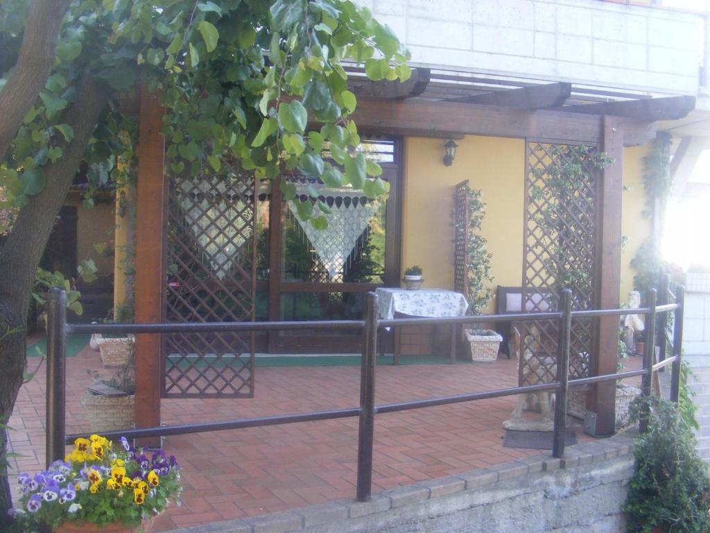 Balkon lub taras w obiekcie Agriturismo Trivilini