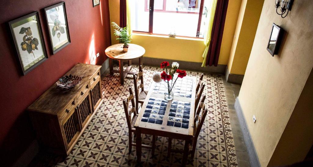 A seating area at Casa La Dama de Arucas