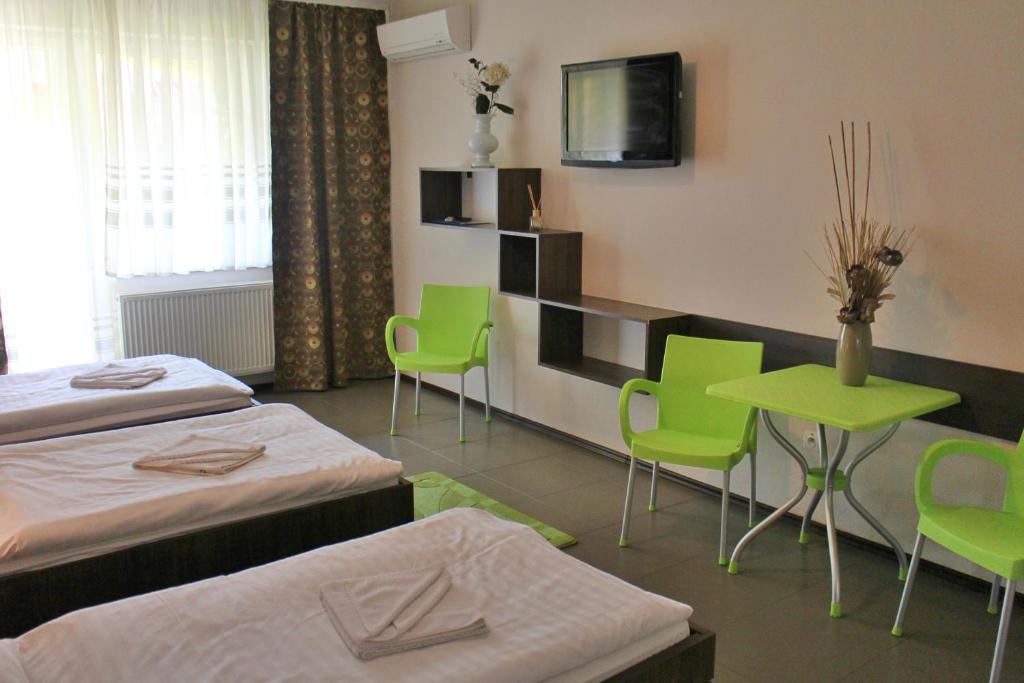 Postel nebo postele na pokoji v ubytování Toskána