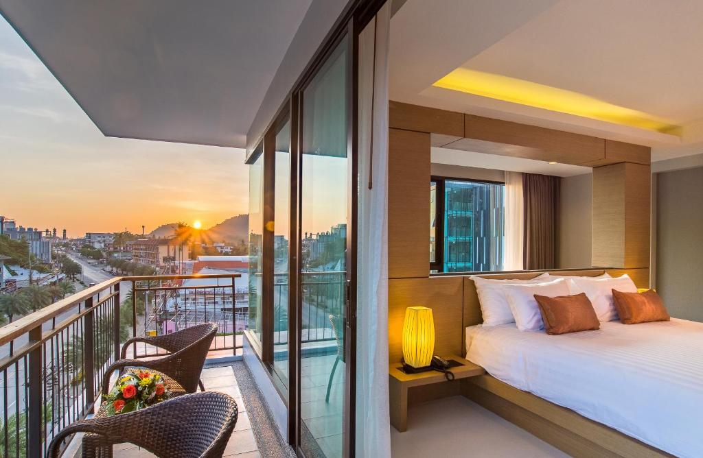 Balkón nebo terasa v ubytování AVA SEA Resort Krabi, Ao Nang Beach