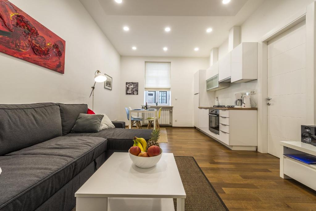 Kuchyňa alebo kuchynka v ubytovaní Apartment Toma