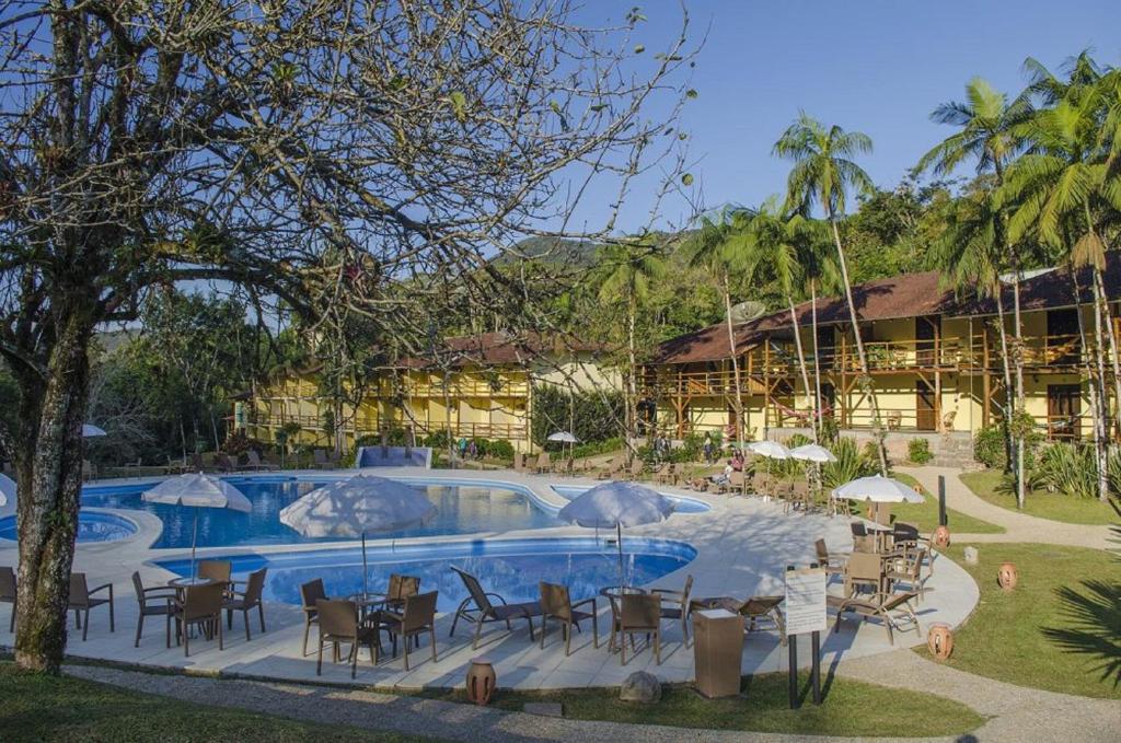 
A piscina localizada em Hotel Fazenda Vale das Pedras ou nos arredores
