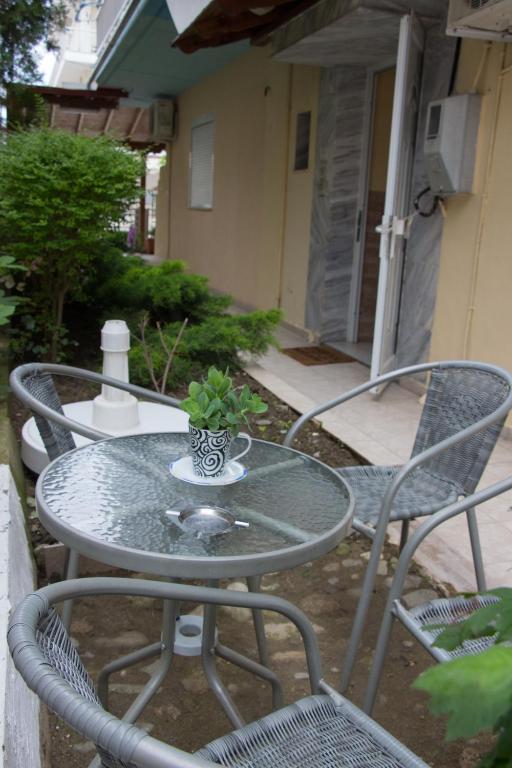 Patio nebo venkovní prostory v ubytování Filia Apartments