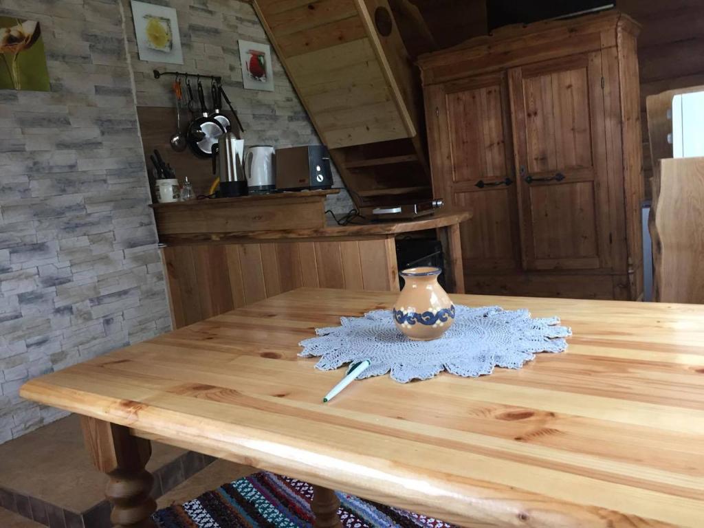 Kuchyň nebo kuchyňský kout v ubytování Ala-Laugu Holiday Home