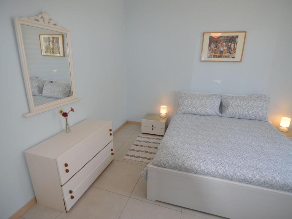 Postel nebo postele na pokoji v ubytování Apartment in Gatteo Mare near Beach